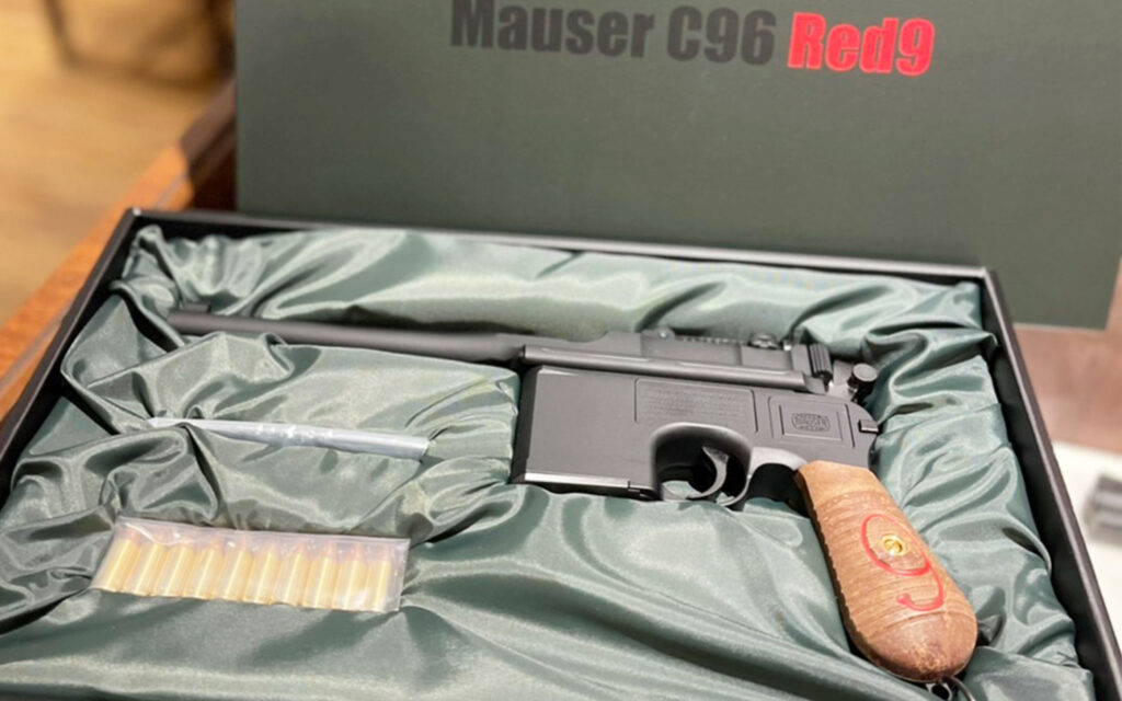 Mauser C96 Red9ダミーカートリッジ同梱タイプマットブラック